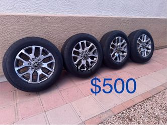 Toyota wheels Toyota rims and tires 20”
