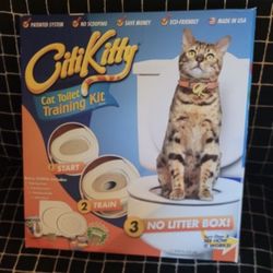 Citi Kitty Litter Box Toilet Training Cat 🐈 