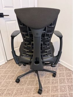 Herman Miller Embody Task Chair Carbon Balance Fabric loaded