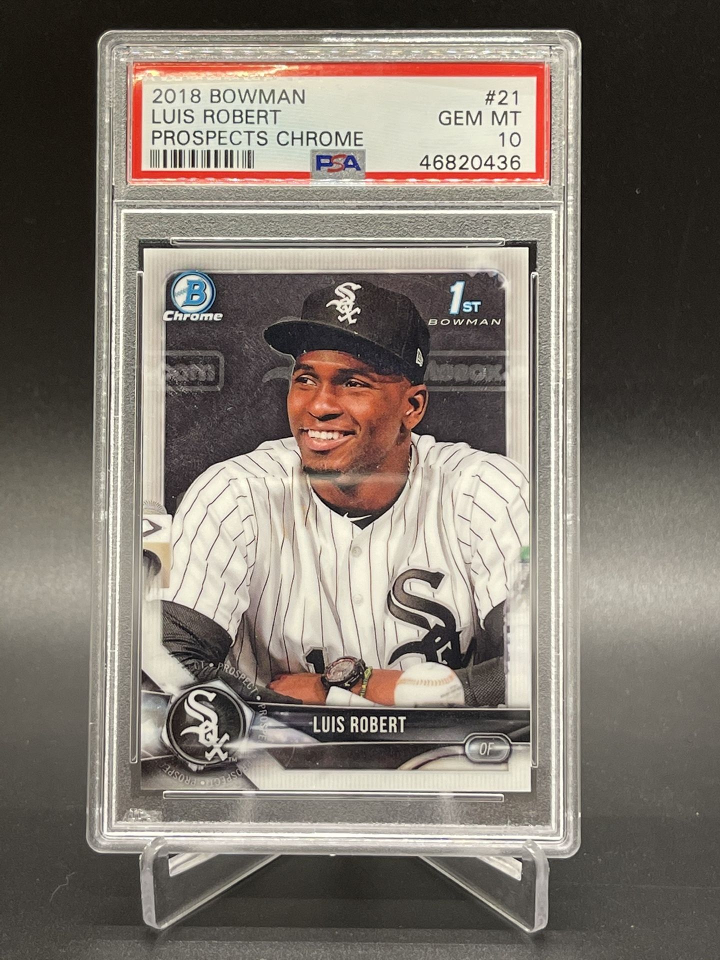 LUIS ROBERT cheapest Topps Chrm Variation PSA 10