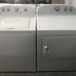 Matching Whirlpool Washer Dryer Set 