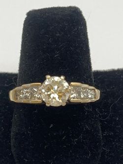 Diamond engagement ring #13818