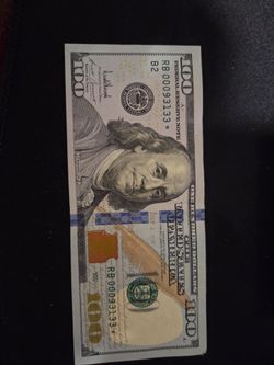100 Dollar Star Bill