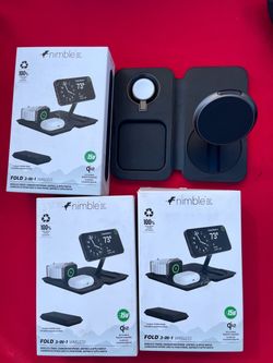 Nimble Fold 3-in-1 Wireless Charger
