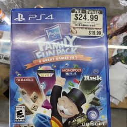 PS4 Hasbro Family Fun Pack - 4 Games in 1
