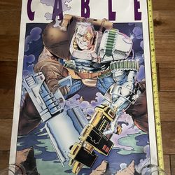 Original Poster CABLE 1993 by Art Thibert 