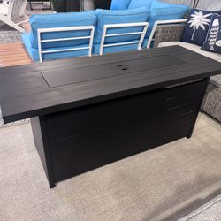 Rectangular Fire pit Table 
