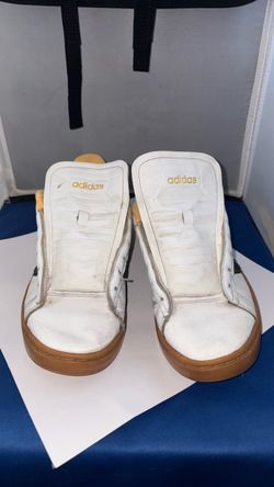 Adidas White High-Top Sneakers
