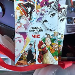 VIZ Manga comic Sampler Book 2022 