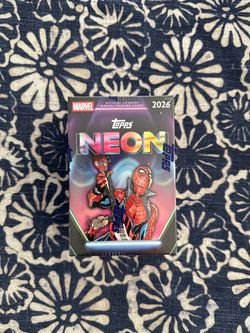 2026 Topps Marvel Neon Value Box