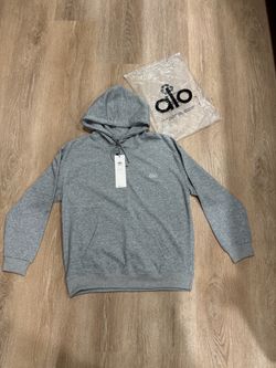 Gray alo hoodie size small