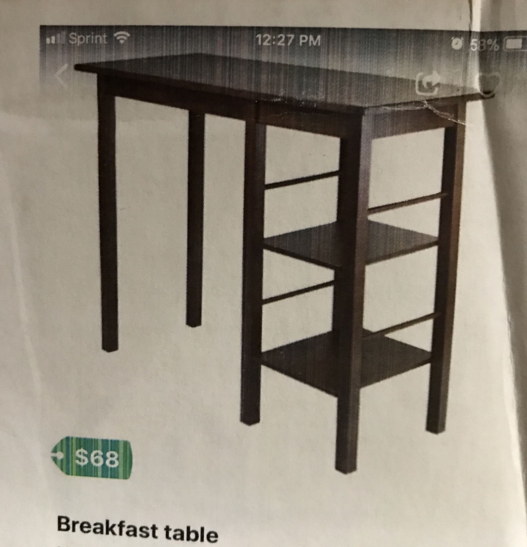 New Breakfast Table