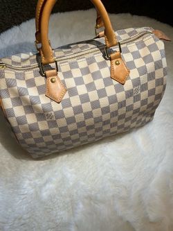 Louis Vuitton Speedy 30 Damier Azur Bag