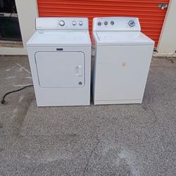 Old School Washer Dryer Set 
