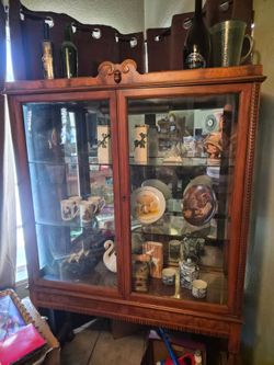Vintage Curio Cabinet