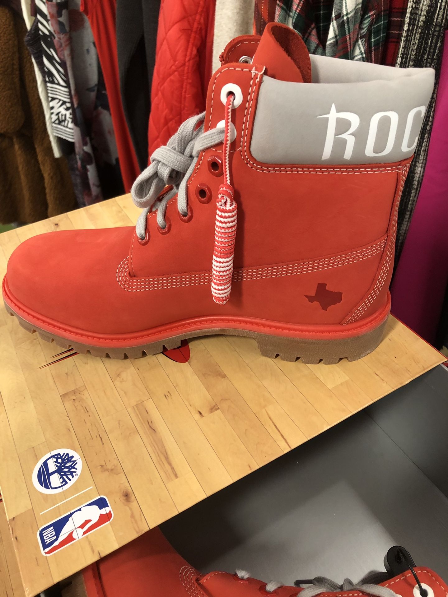 New Houston Rockets Timberland Boots🤘🏽