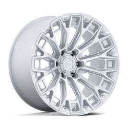 On Sale Fuel Trax 17x9 6x139,7 +1 Gloss Silver W/ Machined Face Wheels (WE FINANCE)