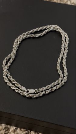 KAY Solid Sterling Silver Chain 20" 3.5mm