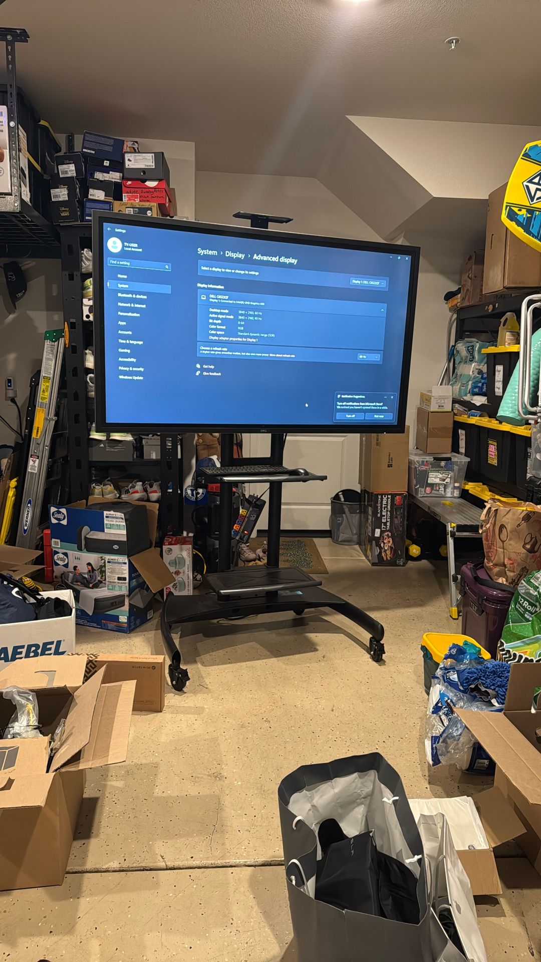 Dell C6522QT 4K Touchscreen 65” TV Monitor