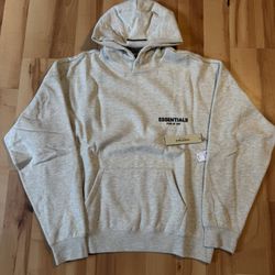 Light Oatmeal Essential Hoodie
