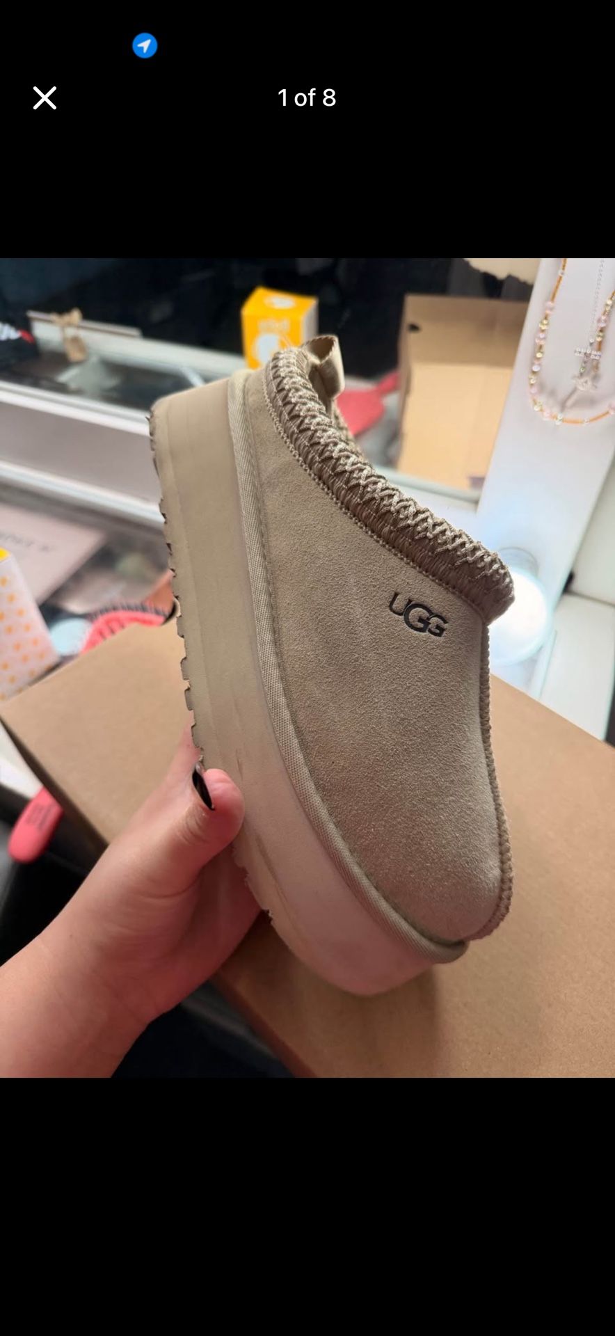 Platform Uggs size 7