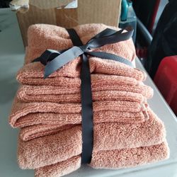 New Threshold 6 Piece Set (4 Washclothes 2 Hand Towels) 