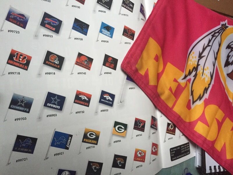 NFL Car Flags