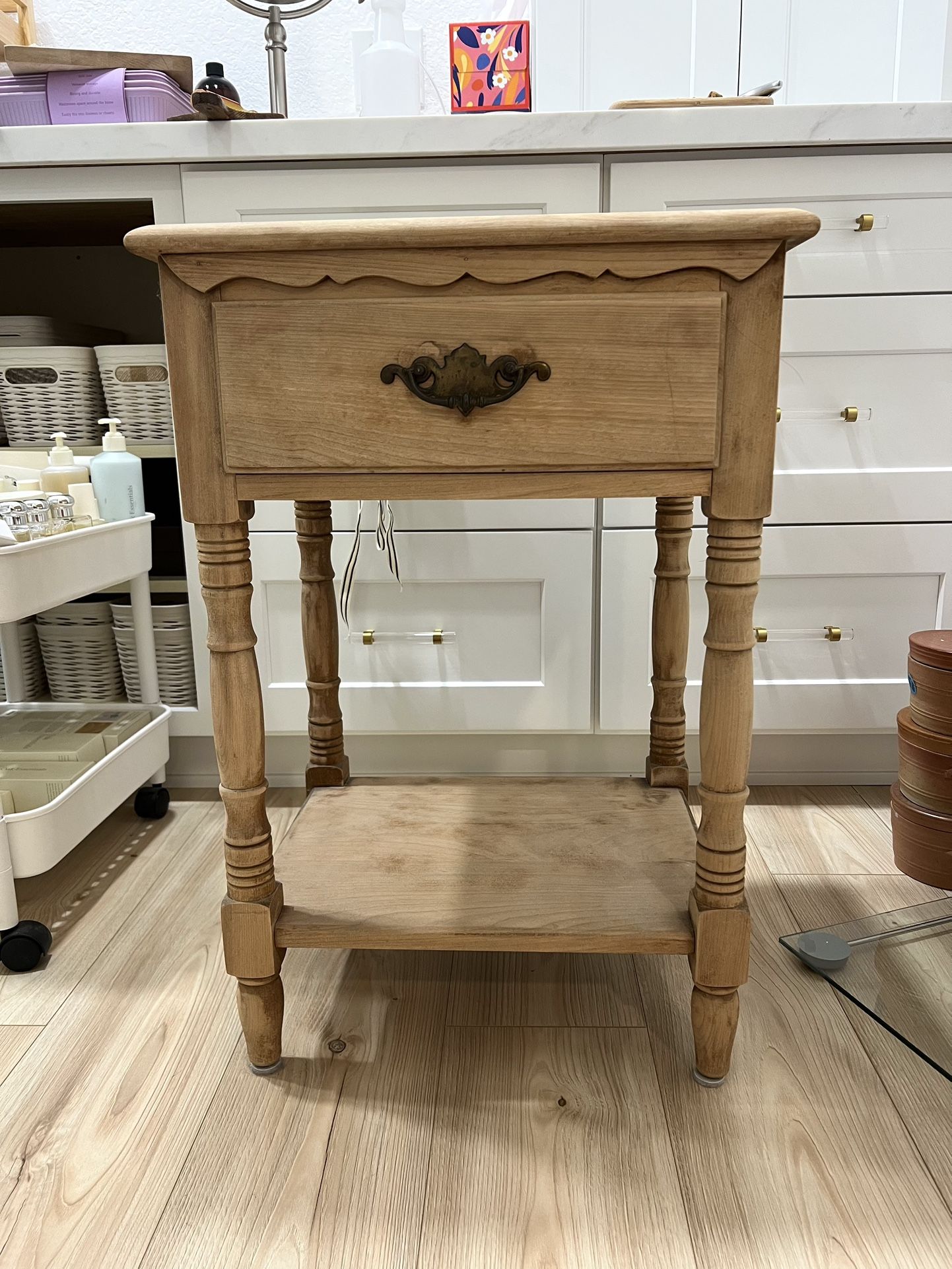 Vintage Wooden Night Stand