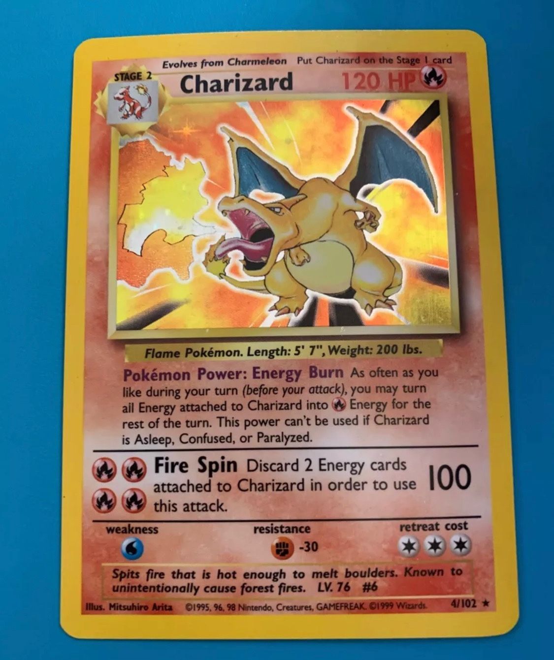 Charizard Base Set 4/102
