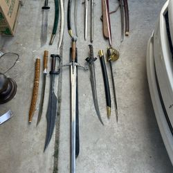 Medieval Knights Pirates Sword Collection 