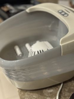 Foot Spa Foot Bath Massager with Heat, Bubbles, Vibration,