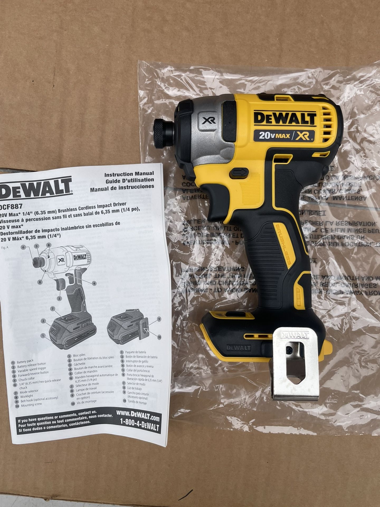 3 Speed XR Impact Driver ( Tool Only)