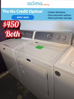 Maytag Washer & Dryer Electric