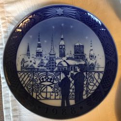 1988 Royal Copenhagen Plate