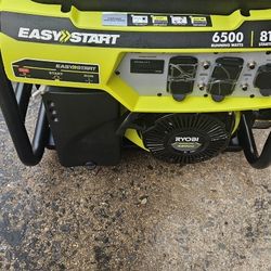 New Ryobi 6500/8100W generator