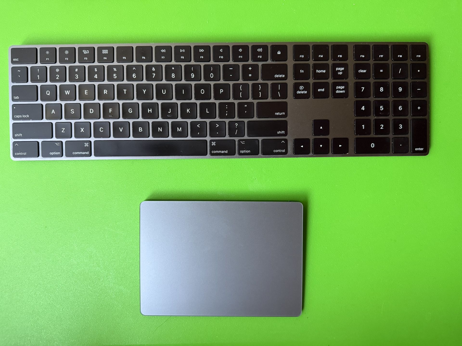 Apple Magic Keyboard and Trackpad