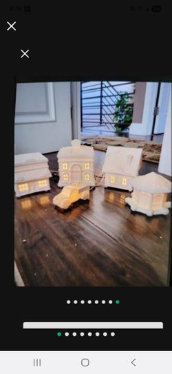 Christmas Village Hallmark Lights and Sounds