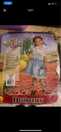 Toddler Dorothy Costume size 2-4