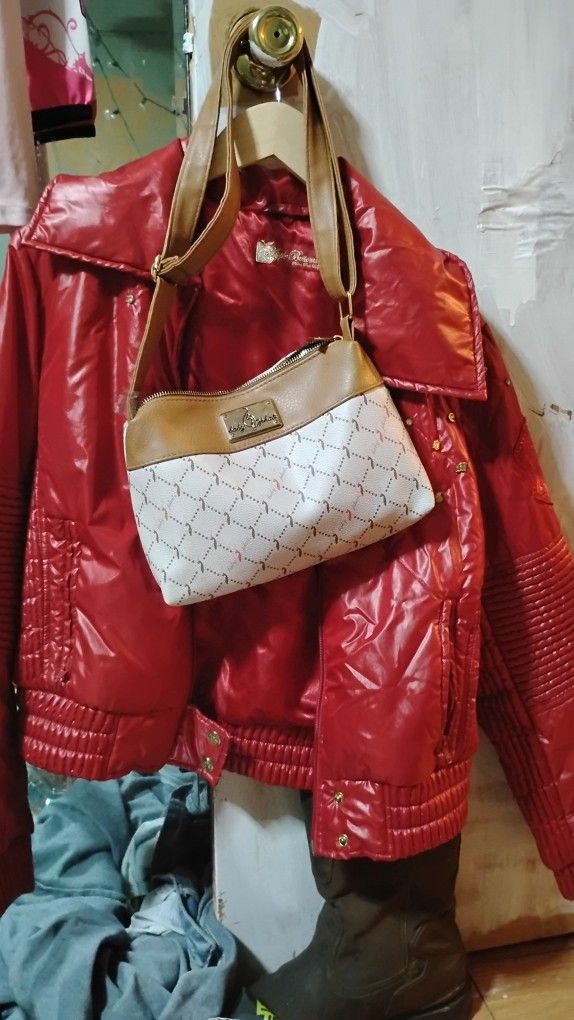 Apple Bottoms Jacket & BabyPhat purse