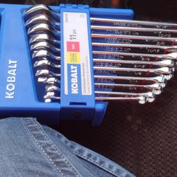 Kobalt 11 Piece Combination Wrench Set $30