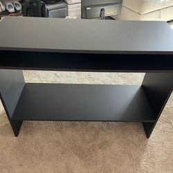 Small Black Table/Desk/Shelf