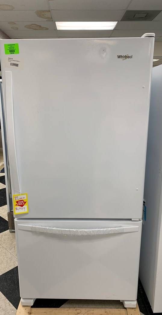 BRAND NEW WHIRLPOOL WRB322DMBW REFRIGERATOR K6P