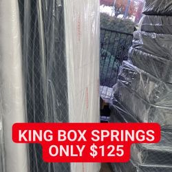 Cali-King Box Springs 