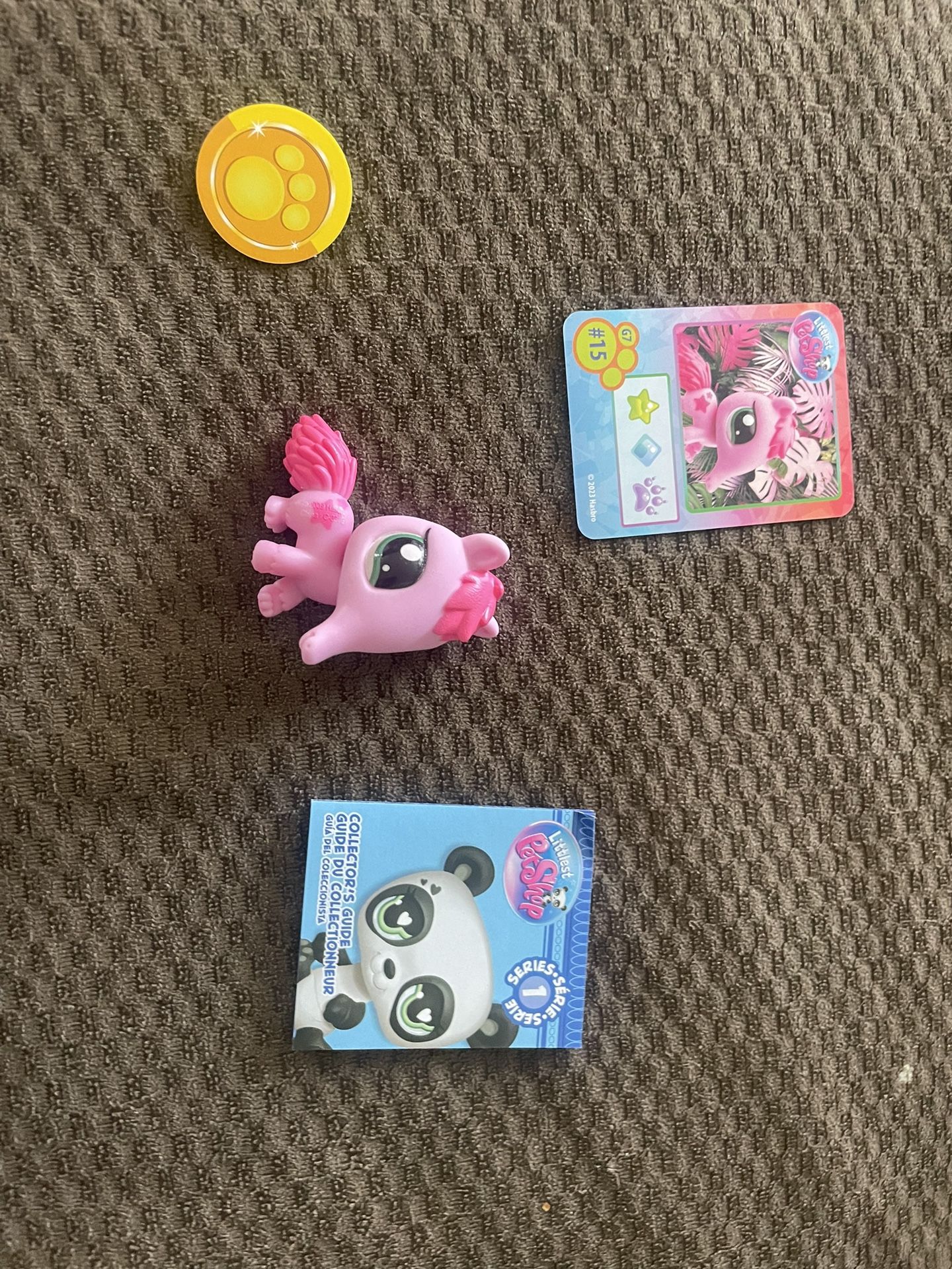 ANTEATER #G7 #15 - Authentic Littlest Pet Shop - Hasbro LPS