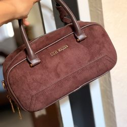 Steve Madden Brown Suede Bag