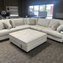 Large Deep Comfy Sectional 