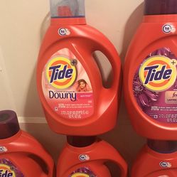 Tide Detergent 92 Oz $11 Each