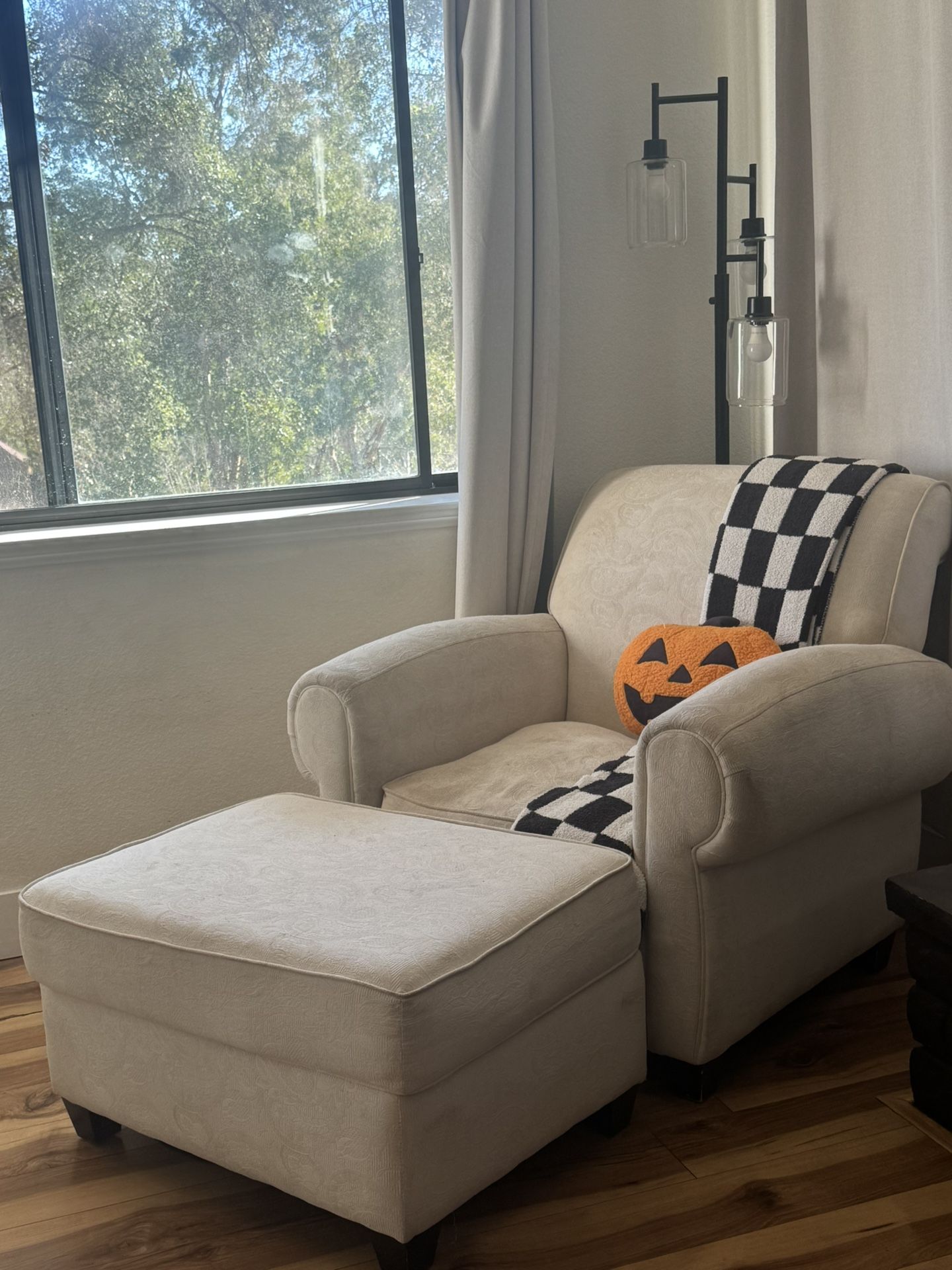 Free Chair And Ottoman