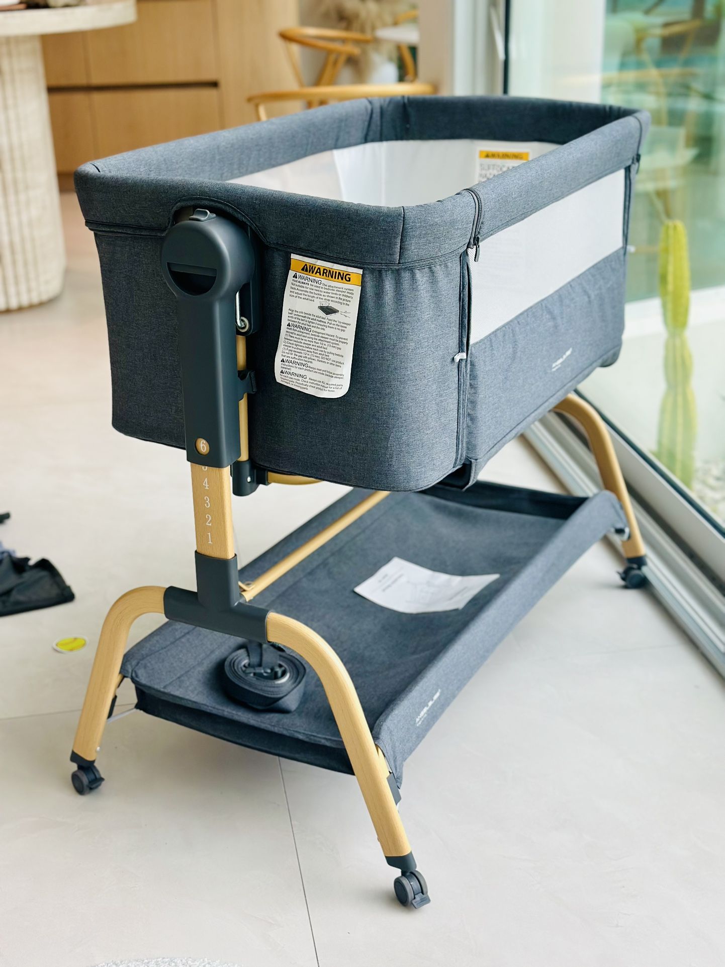 Baby Bassinet On Wheels Mattress Sheets Included