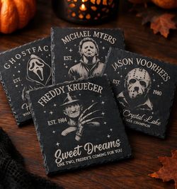Halloween Slate Coasters- The Killers